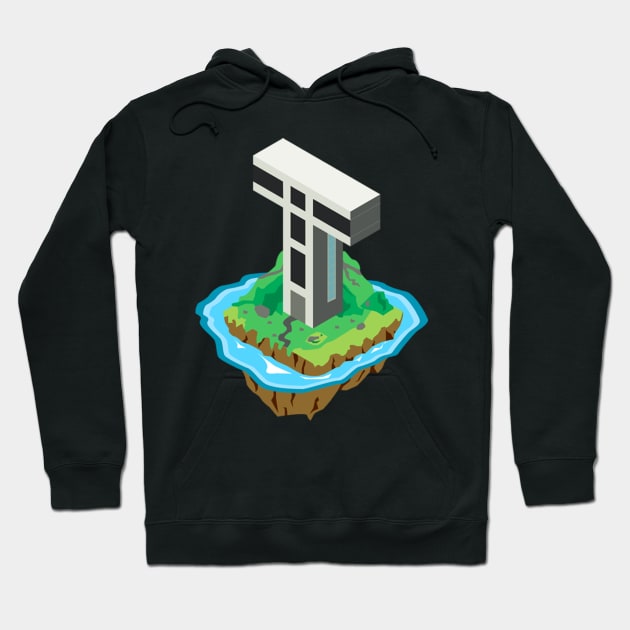 Titans Tower Hoodie by doodsai